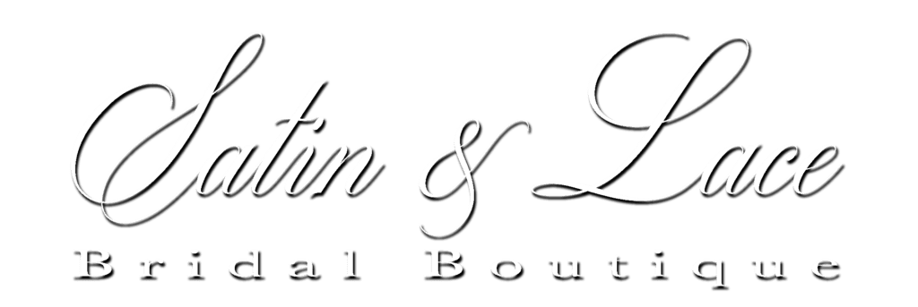 satin & lace bridal shop logo