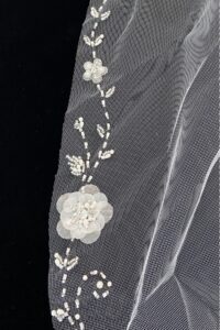 Accessories 3D Flower Details on a veil